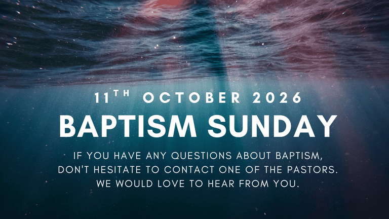 Banner Image for the Baptism Sunday event at Caboolture Baptist Church